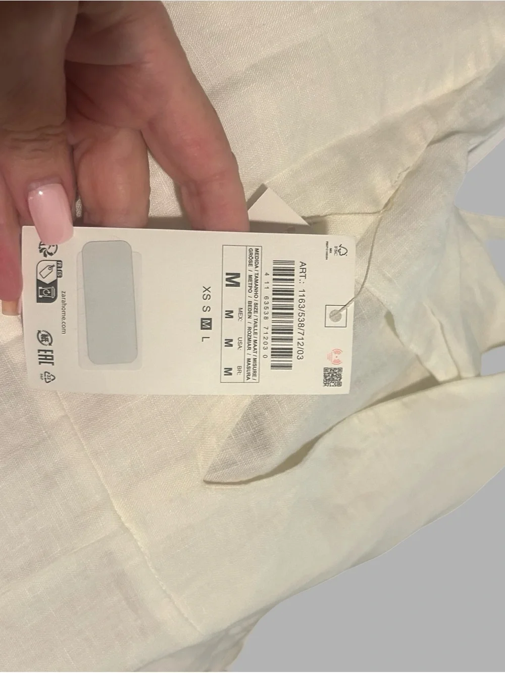 Zara White Strapless-Style Slip Dress with Draped Side Detail